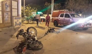 Automovilista se dio a la fuga tras chocar a una moto