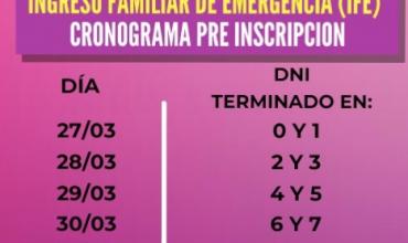 Cómo anotarse para cobrar el Ingreso Familiar de Emergencia