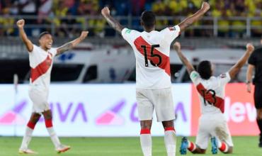 Perú le ganó a Colombia en un increíble partido por las Eliminatorias Sudamericanas