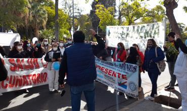 Ser Salud se manifestó en el centro de la ciudad: “Rechazamos la propuesta de 8 horas de trabajo"