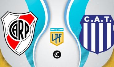 River recibe a Talleres desde las 18 hs para seguir peleando por el titulo de LPF