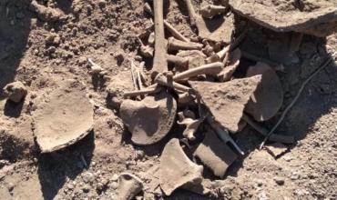 Desiderio Tello: Se encontraron restos fósiles en el paraje "El Barrialito" 