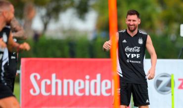 La Selección argentina no pudo entrenar en campo por tormentas eléctricas