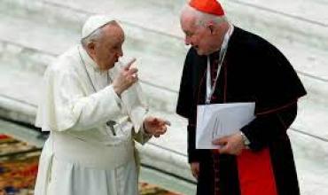 El papa Francisco aceptó la renuncia del influyente cardenal Ouellet, acusado de agresiones sexuales