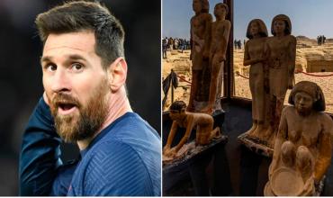 Sorprendente hallazgo en Egipto: encontraron nueve estatuas de hace 4300 años y el dueño se llamaba Messi