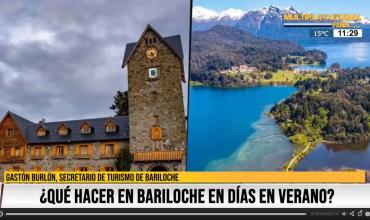 Promocionan a Bariloche como destino turístico para el verano