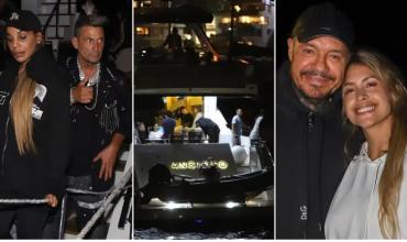El divertido festejo de cumpleaños de El Tirri en un barco en Punta del Este junto a Marcelo Tinelli, familia y amigos