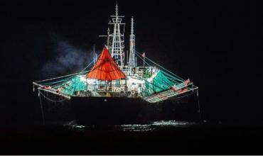 La Armada detuvo a un barco chino que pescaba ilegalmente en el Mar Argentino