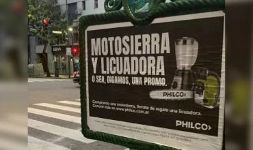 "Motosierra y licuadora", la particular promoción que celebró Milei