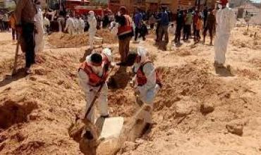 Horror en Gaza: ya son al menos 310 los cadáveres hallados en fosas comunes en el sur de la Franja