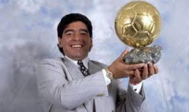 Subastan el Balón de Oro de Diego Maradona: el millonario récord que puede romper