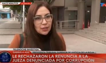 Caso Mazzuchelli: La jueza del TSJ Gabriela Asis reconoció haber recibido "rumores" de corrupción, pero dijo que no podía hacer nada
