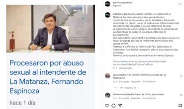 El colectivo Actrices Argentinas habló de la denuncia contra Espinoza y disparó contra Estela Díaz y Kicillof