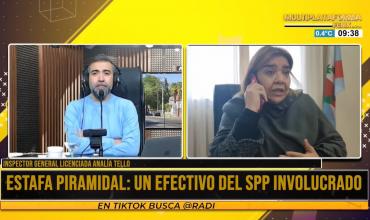 Analía Tello habló sobre el caso de estafa piramidal que involucra a un efectivo del SPP: “no tengo absolutamente nada que ver con esto" 