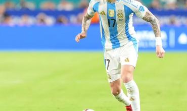 Garnacho debutó en la Copa América y posteó un emotivo mensaje: "El sueño continúa"