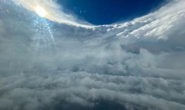 Avión sobrevoló el huracán Beryl cuando estaba en categoría 5: Vea las impresionantes imágenes que captó