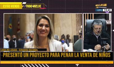 Carolina Losada en Fenix: “Este proyecto lo presenté en el 2022, no tiene nada que ver con el caso Loan, que no sabemos aún qué es lo que sucedió”