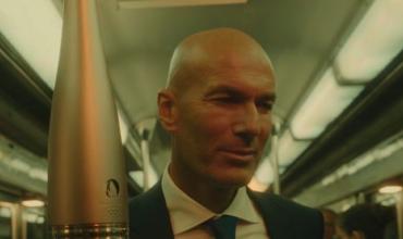 Zidane: la primera estrella que apareció en la ceremonia inaugural de los Juegos Olímpicos de París 2024