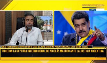 “En Venezuela gobierna un grupo de delincuentes”, dijo Tomás Farini Duggan