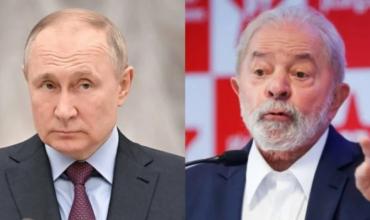 Lula y Putin conversaron sobre propuesta de paz de China y Brasil para Ucrania