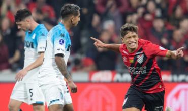 Racing cayó ante Paranaense y complicó su pase a la semifinal de la Copa Sudamericana