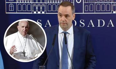 La respuesta del Gobierno a las críticas lanzadas por el papa Francisco: qué dijo Manuel Adorni