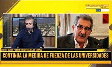 Carlos De Feo: “Hoy un salario docente universitario debería estar cerca de 1.2 millones de pesos”