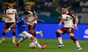 Copa Sudamericana: valioso empate de Lanús en Brasil ante Cruzeiro en la ida de la semifinal