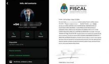 Alertan sobre ciberestafas por WhatsApp que usan el nombre y la imagen de los fiscales Azzolin y Luciani