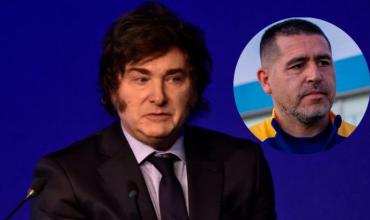 Milei volvió a criticar a Riquelme y fue contundente: "Es un desastre, un kirchnerista manejando Boca"