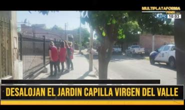 Desalojan el jardín comunitario pimpollos de nuestro pueblo