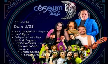  Cosquín Folklore 2025: grilla de artistas día por día