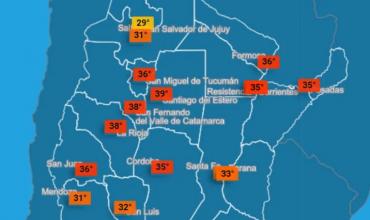 Alerta meteorológica por calor extremo para el martes 31 de diciembre: qué zonas serán afectadas