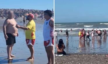 Desvincularon a los guardavidas que se pelearon con un turista en Playa Unión