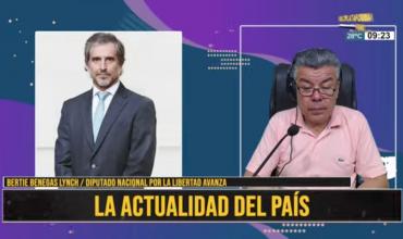 Bertie Benegas Lynch, diputado nacional por la LLA: “Hay que dejar de pensar que la riqueza se encuentra en una máquinita de imprimir dinero” 