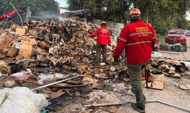 Incendio casi provoca una tragedia