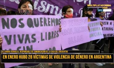 Alejandra Benaglia: “En enero hubo 28 víctimas de violencia de género”