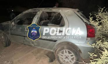 Joven conductor volcó en Ruta 40: dio positivo en test de alcoholemia