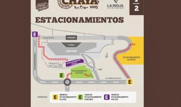 Brindan información sobre el ingreso al predio de la Fiesta Nacional de la Chaya 2025