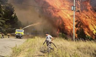 Incendios en El Bolsón: un hombre fue detenido por la provocación de un foco ígneo