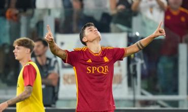 Doblete de Dybala para la Roma en la Europa League