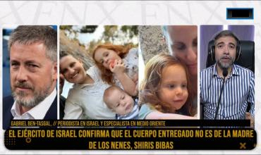 Gabriel Ben-Tasgal en Fénix: “Israel exige que Hamás entregue el cuerpo de Shiri Bibas cuanto antes”.