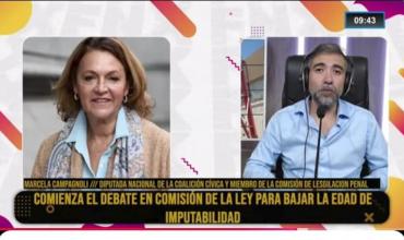 Marcela Campagnoli en Fénix: "Bajar la edad de imputabilidad no es suficiente, hace falta un régimen penal juvenil"