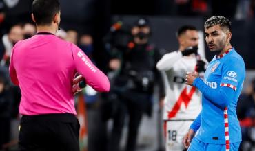 Sufre Simeone: la terrible sanción a Ángel Correa por insultar al árbitro frente al Getafe