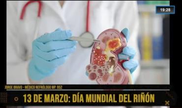 Dr. Jorge Bravo en Fénix: "La enfermedad renal avanza y muchos no lo saben hasta que es tarde"