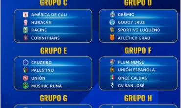 Se sorteó la fase de grupos de la Copa Sudamericana: qué rivales le tocaron a Independiente y al resto de los equipos argentinos