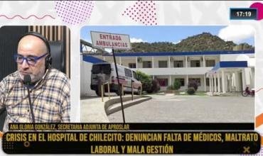 Ana González en Fénix: “El hospital de Chilecito está en pie de guerra por la falta de médicos y el maltrato laboral”