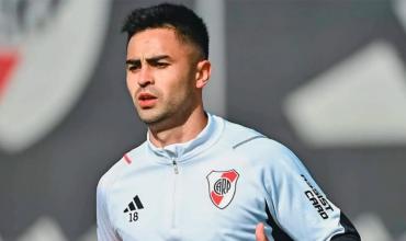 Otra baja en River: el Pity Martínez se lesionó y se pierde el debut en la Copa Libertadores