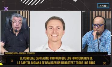 Nazareno Rippa en Fénix: “Los funcionarios que toman decisiones deben dar el ejemplo y someterse a narcotests”