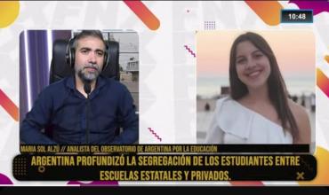 María Sol Alzú en Fénix: “Estamos todos en la escuela, pero estamos lejos”
